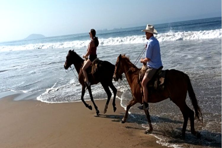 Ixtapa Paseo a Caballo en Playa Larga Zihuatanejo Reservaciones